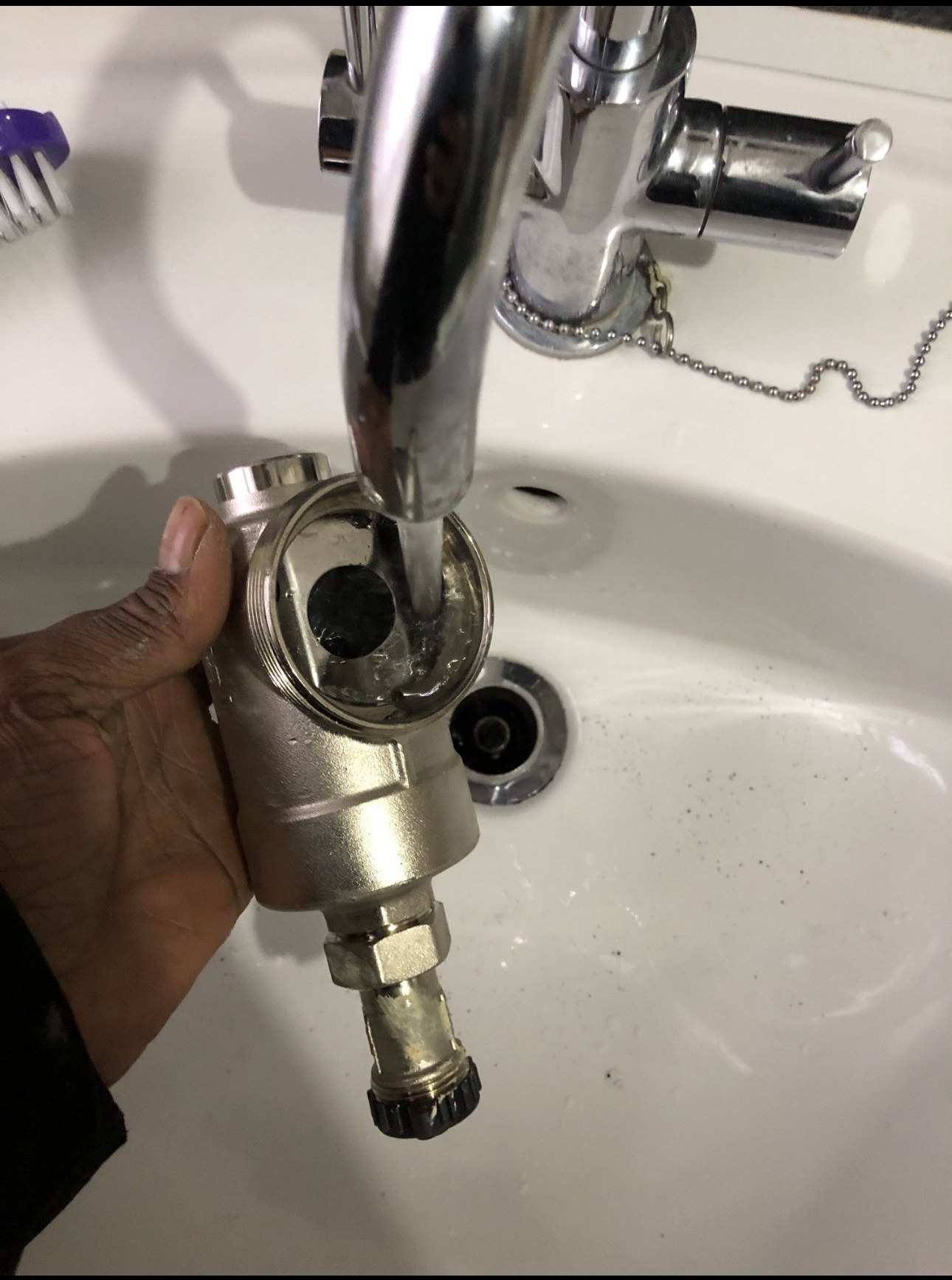 Boiler service test instruments and photographic checks